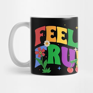 Feeling Fruity LGBQT Pride Month Rainbow Gift For Men Lgbt Women Mug